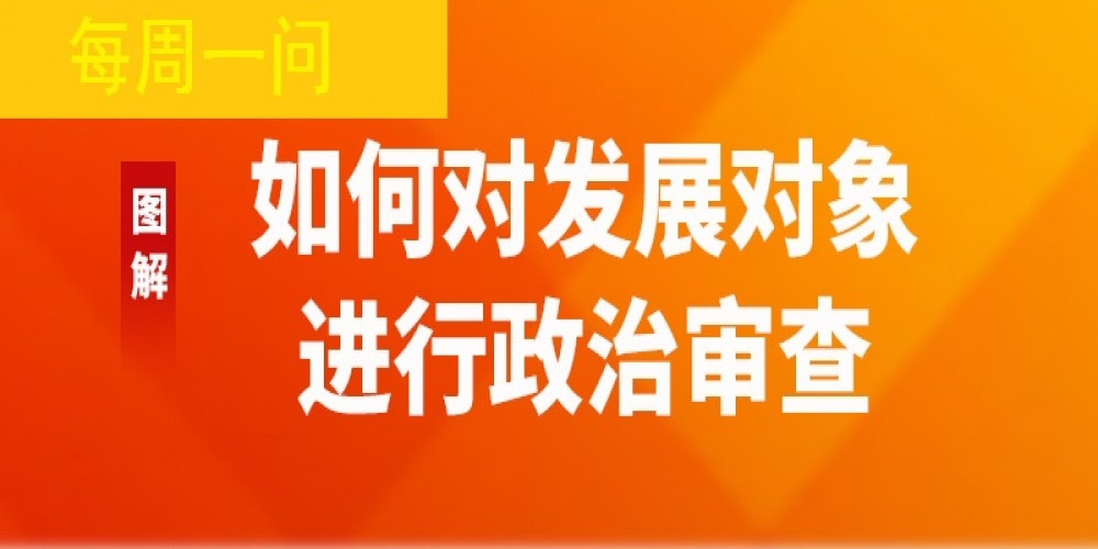 如何對發展對象進行政治審查？
