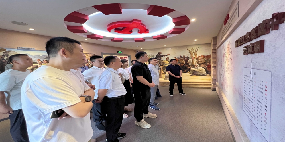 走進大別山  追尋革命足跡 ——安徽和合生態農業股份有限公司黨支部赴霍山縣、金寨縣開展紅色主題教育活動