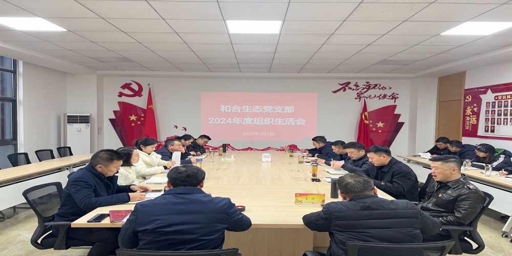 和合生態黨支部召開年度組織生活會